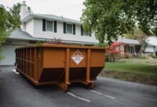 Temporary Dumpster