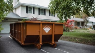 Temporary Dumpster