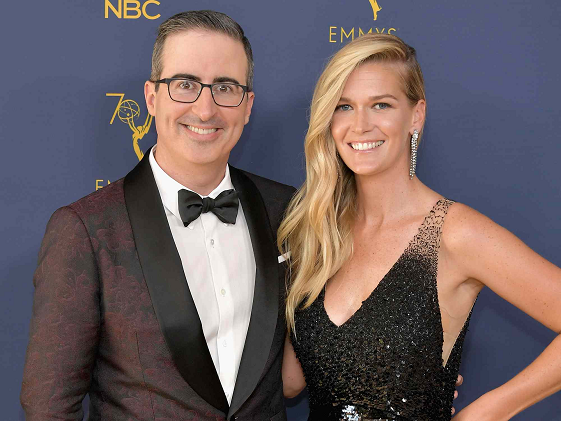 john oliver wife