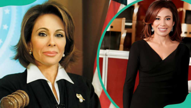 judge jeanine left eye