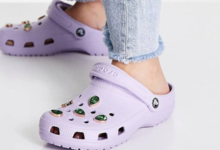 Lavender Crocs