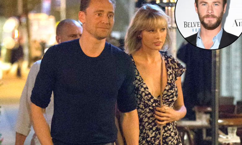 Chris Hemsworth and Taylor Swift