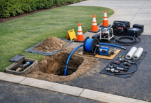 Protecting A Mature Yard Changes How A Buried Water Line Gets Fixed