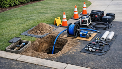 Protecting A Mature Yard Changes How A Buried Water Line Gets Fixed